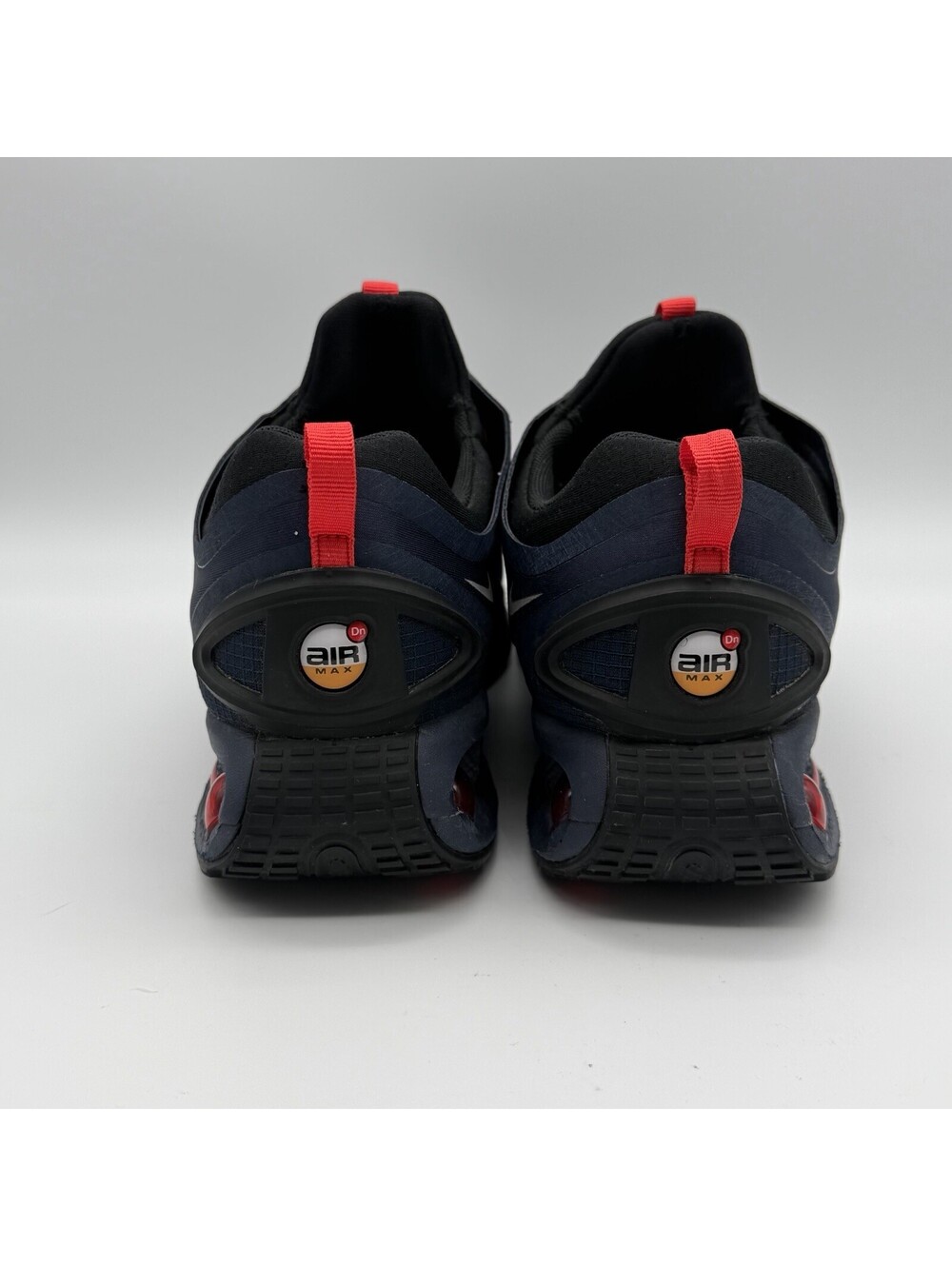 Nike Air Max Dn Roam Men’s 7.5 Obsidian Blue Red HQ8605-400 Zip Sneakers - Picture 4 of 9